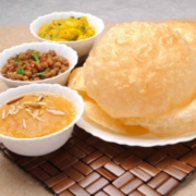 Halwa Puri Platter